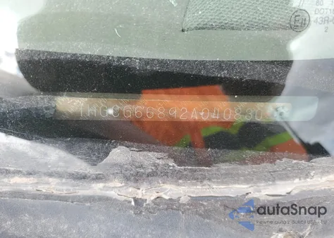 2002 Honda Accord Ex из США, поврежденный, VIN 1HGCG66892A040830